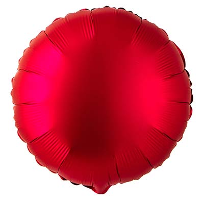 Красная Г Б/РИС КРУГ 18" Сатин Cherry 1204-1419