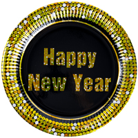 Тарелка HNY Ретро 23см 8шт