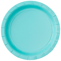 Тарелка бирюзовая 17см 6шт