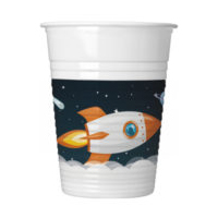 Стаканы пластик Открытый Космос, 8 штук