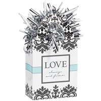 Грузик для шара Сумочка Love 160гр