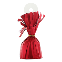 Грузик д/шара Конус красный 170гр