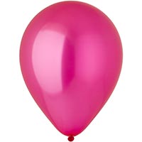 Шарик розовый 13см /453 Hot Pink