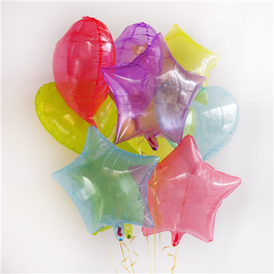 К 18" Звезда кристалл red