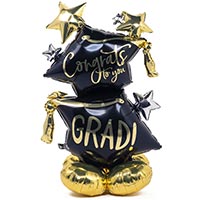 Шар напольный Выпускник, под воздух