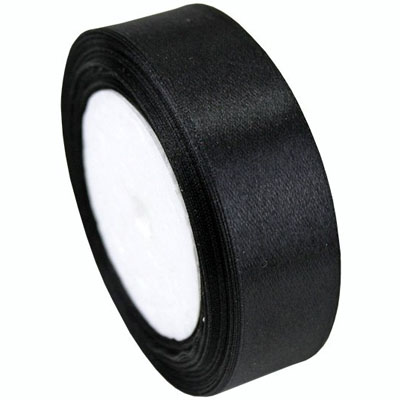 Черная Лента атлас 50ммх23м черная 2009-2920
