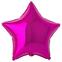 Шарик Звезда 45см Fuchsia