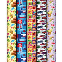 Бумага упак детская микс 100х70см