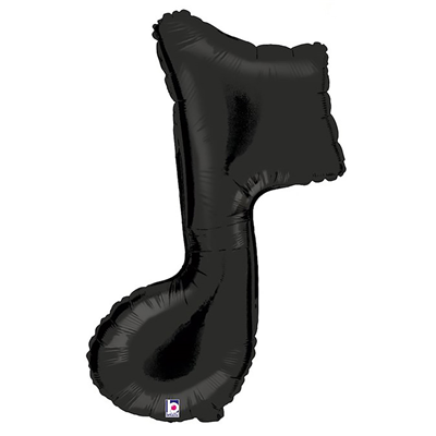 Эпичная Вечеринка Шар фигура Нота черная 1207-4348