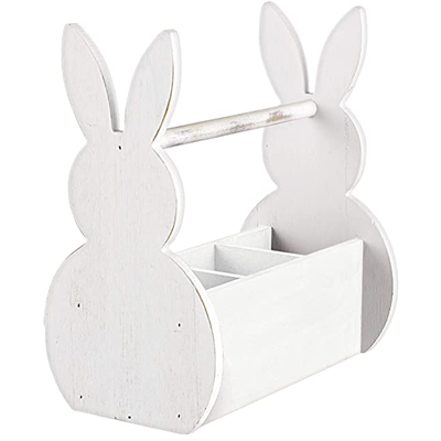 Подставка для посуды Кролик деревянная
