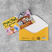 Конверт для денег СЧАСТЬЕ НЕ В ДЕНЬГАХ