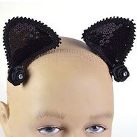 Уши Кошачьи на клипсах