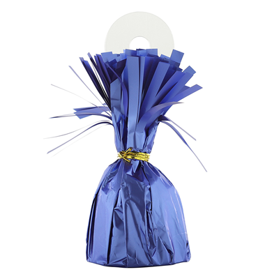 Грузик д/шара Конус синий 170гр