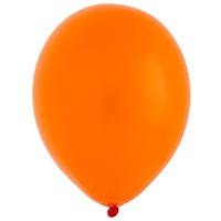 Шары 13см пастель оранжевые