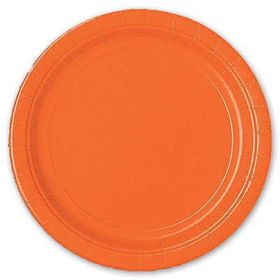 Тарелки Тарелки Оранжевый Апельсин 17см, 8 шт