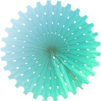 Фант бумажный голубой 40см