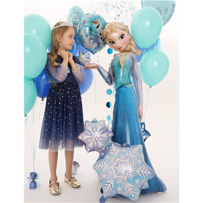 Шар напольный Принцесса Холодное сердце