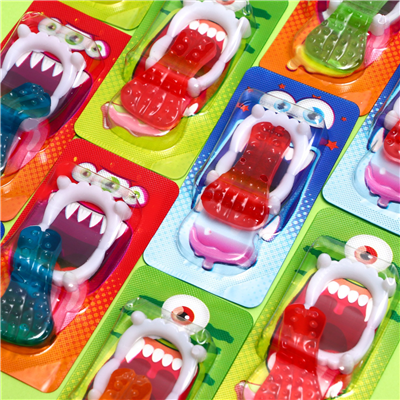 Мармелад Язык Монстра 6г + зубы