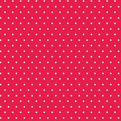 Бумага упак Ретро Горошек красн 70х100см