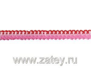 Гирлянды Гирлянда Декор 3,6м красно-бело-розовая