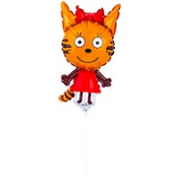 Шар мини фигура Три Кота Карамелька