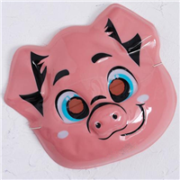 Маска Поросенок пластиковая