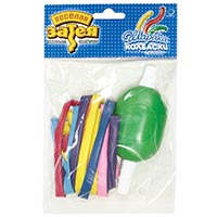 Шарики моделирования с насосом, 10шт ярк