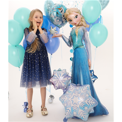 Шар напольный Принцесса Холодное сердце