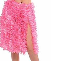 Юбка Гаваи длинная розовая