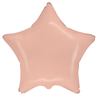 Шар Звезда 45см Пастель Light Orange