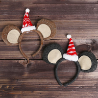 Ободок Уши Мыши с шапочкой в асс