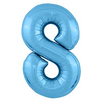 Р ЦИФРА 8  40" Металлик Cool Blue