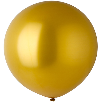 Шарики из латекса Большой шар 100см 39 металлик золотой