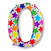 Шар цифра 0 Звезды голография, Грабо