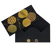 Конверт для денег HAPPY BIRTHDAY Шары