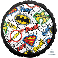 Шар 45см Лига справедливости Эмблемы