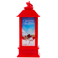 Фонарь светодиодный Снеговик, 14 см