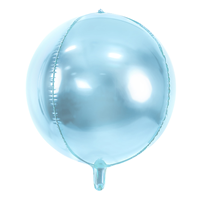 Шар 3D СФЕРА 16" Металл Sky Blue