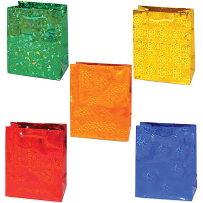 Пакет бум Голография 18х23см