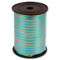 Лента с зол полосой 5ммХ230м голубая