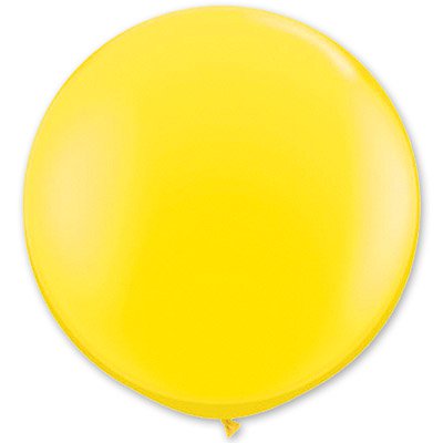 Шарики из латекса Шар 8' (250см) желтый