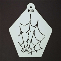 Трафарет для грима Паутина