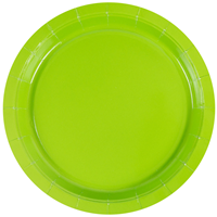 Тарелка светло-зеленая 17см 6шт