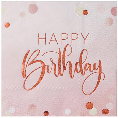 HB Розовая дымка Салфетки HB Розовая дымка 33см 6шт 1502-5900