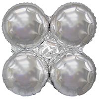 Ф Б/РИС 22" ПОДСТАВКА ДЛЯ ШАРОВ Silver
