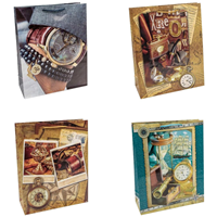 Пакет бум подар Мужская жизнь микс 18х23