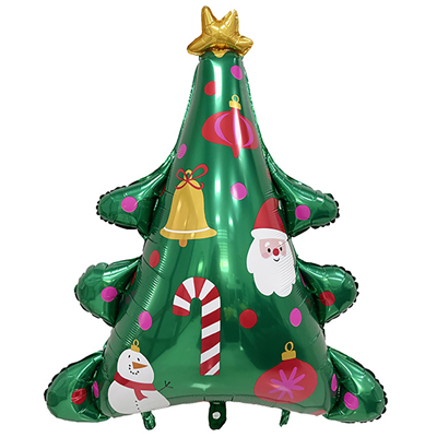 Шар фигура Елка и игрушки