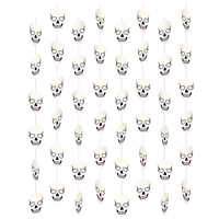 Гирлянда веритк HWN Череп 1,3м 8шт