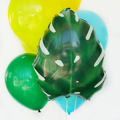 Шар фигура Лист тропический