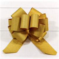 Бант шар блеск Золото 5см